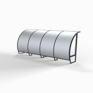 s11550g-all-aluminum-10-person-touch-shelter-sodex-sport-grey-2x5x0-6-m
