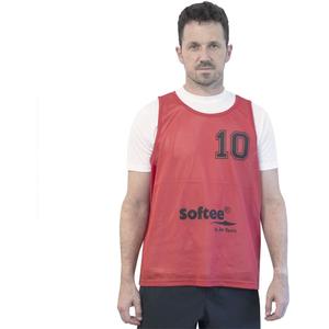 79010-003-2-set-of-5-numbered-training-bibs-from-11-to-15-softee-rojo-one-size