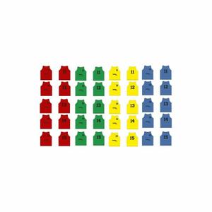 79010-004-7-lot-of-5-training-bibs-numbered-from-11-to-15-softee-green-one-size
